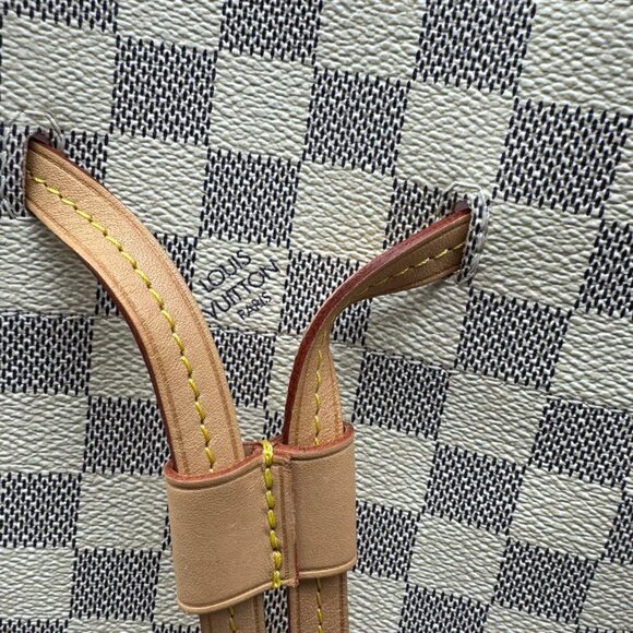 Louis Vuitton Girolata White Damier Azur Canvas Satchel Bag fbcco1325-102125 - Picture 11 of 16